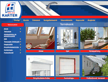 Tablet Screenshot of ablakkarter.hu